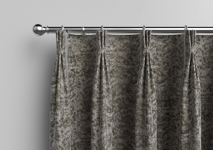 Cyrus Crushed Velvet, Moonlight - Made to Measure Curtains - Image 11